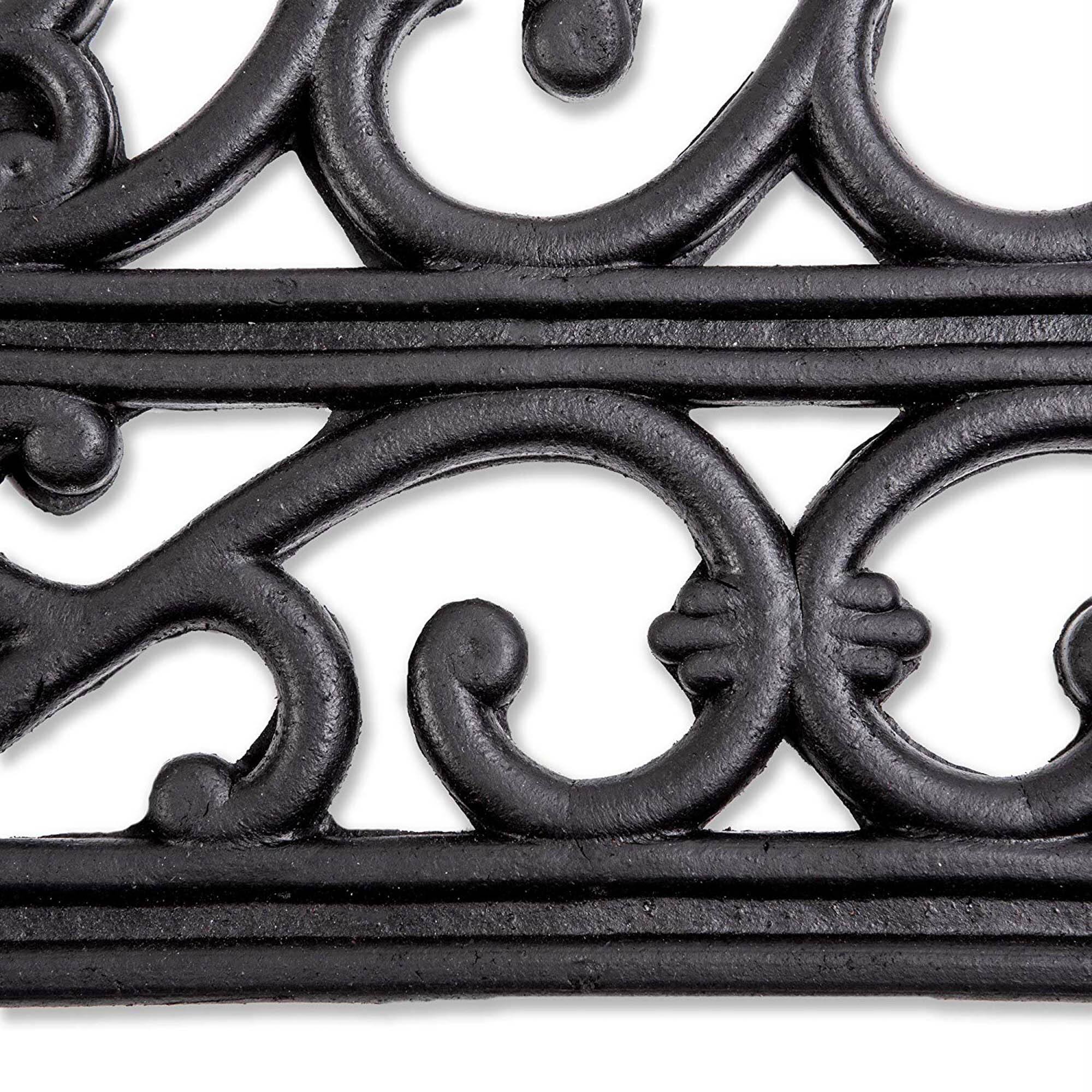 DII® French Quarter Rubber Doormat